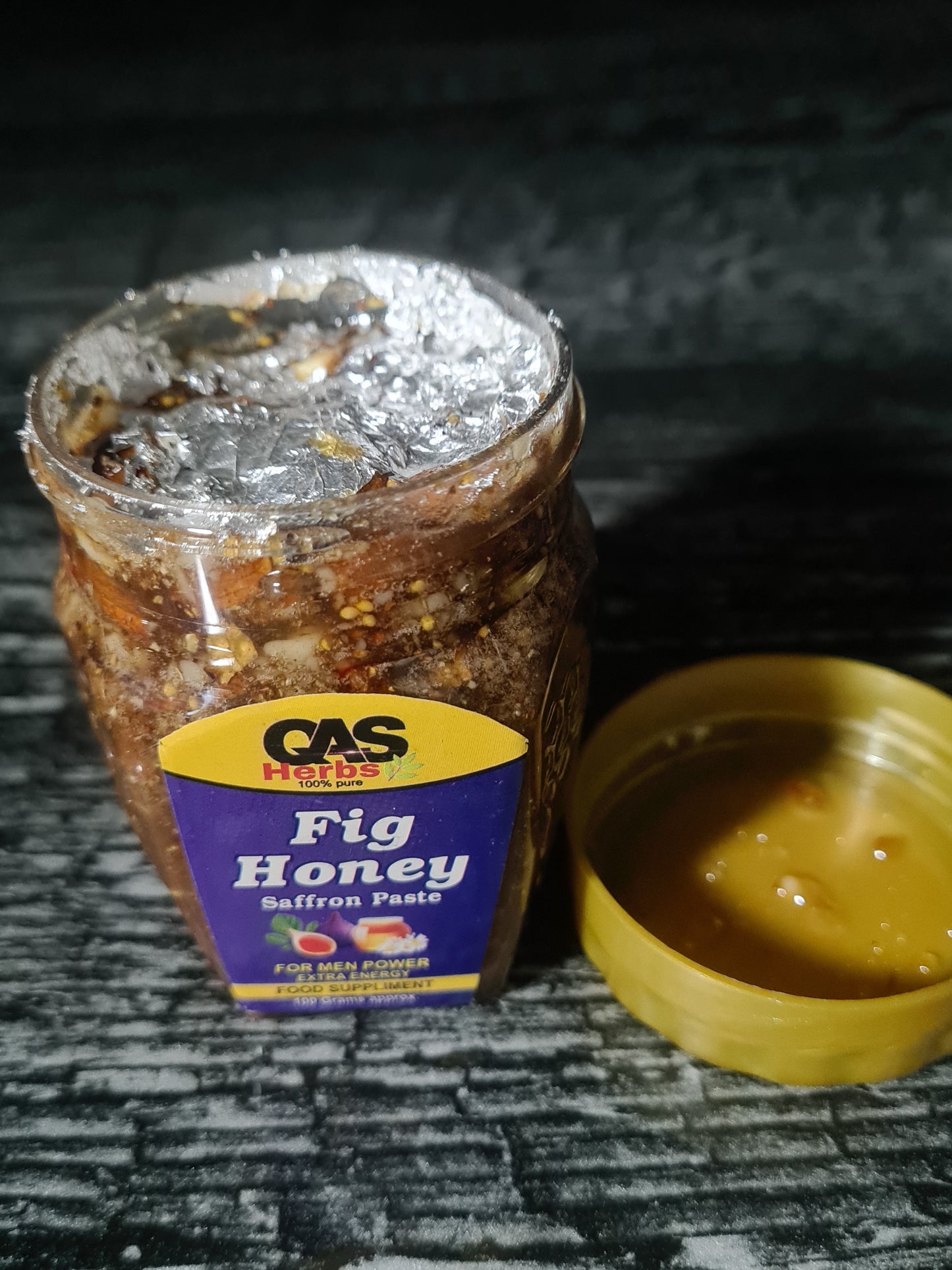 Fig Honey Saffron Paste